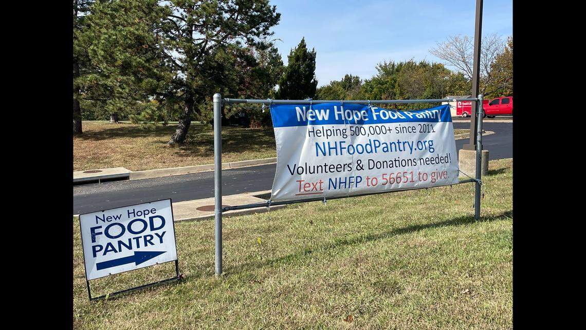 The New Hope Food Pantry, located at 13310 S. Blackbob Road in Olathe, is open Monday through Friday from 1 to 6 p.m.