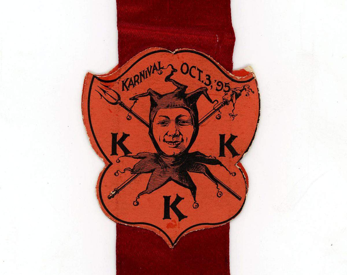 Priests of Pallas parade badge.