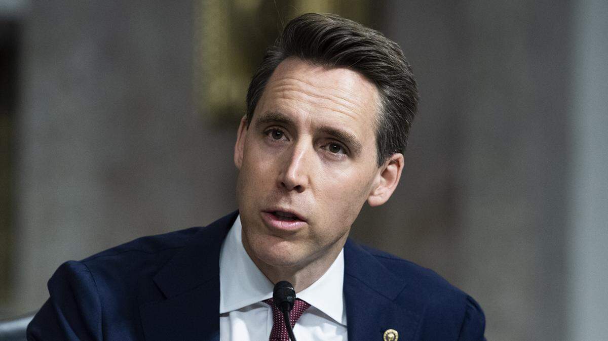 U.S. Sen. Josh Hawley, a Missouri Republican