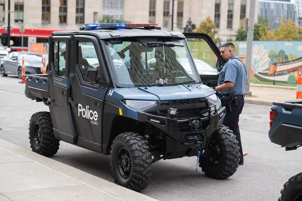 Kansas City police now patrolling downtown in new UTVs | Kansas City Star