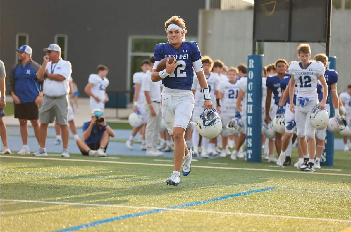 Rockhurst High School senior quarterback Charlie Loose