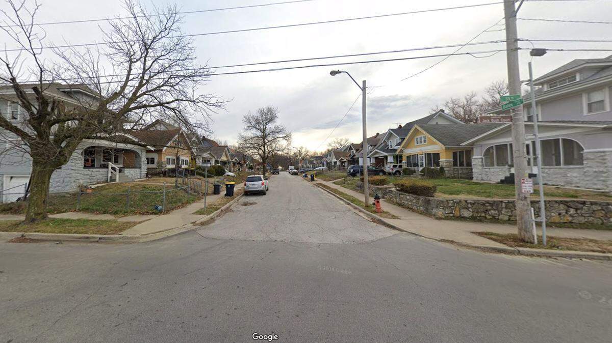 A teen died after being struck by gunfire during an argument Sunday evening in the 3300 block of Bales Avenue in Kansas City’s Palestine West and Oak Park Northeast neighborhood, a police spokesman said. This Google Maps Street View image of the area is from December 2023.