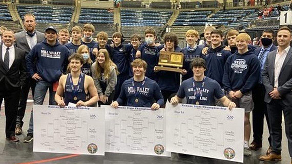Mill Valley High wrestling had a great day Friday at the Kansas Class 5 state high school wrestling championships in Park City.