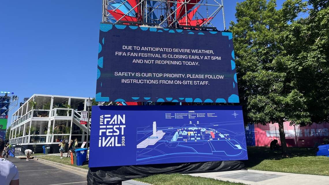Kansas City’s FIFA Fan Festival closes early due to severe weather
