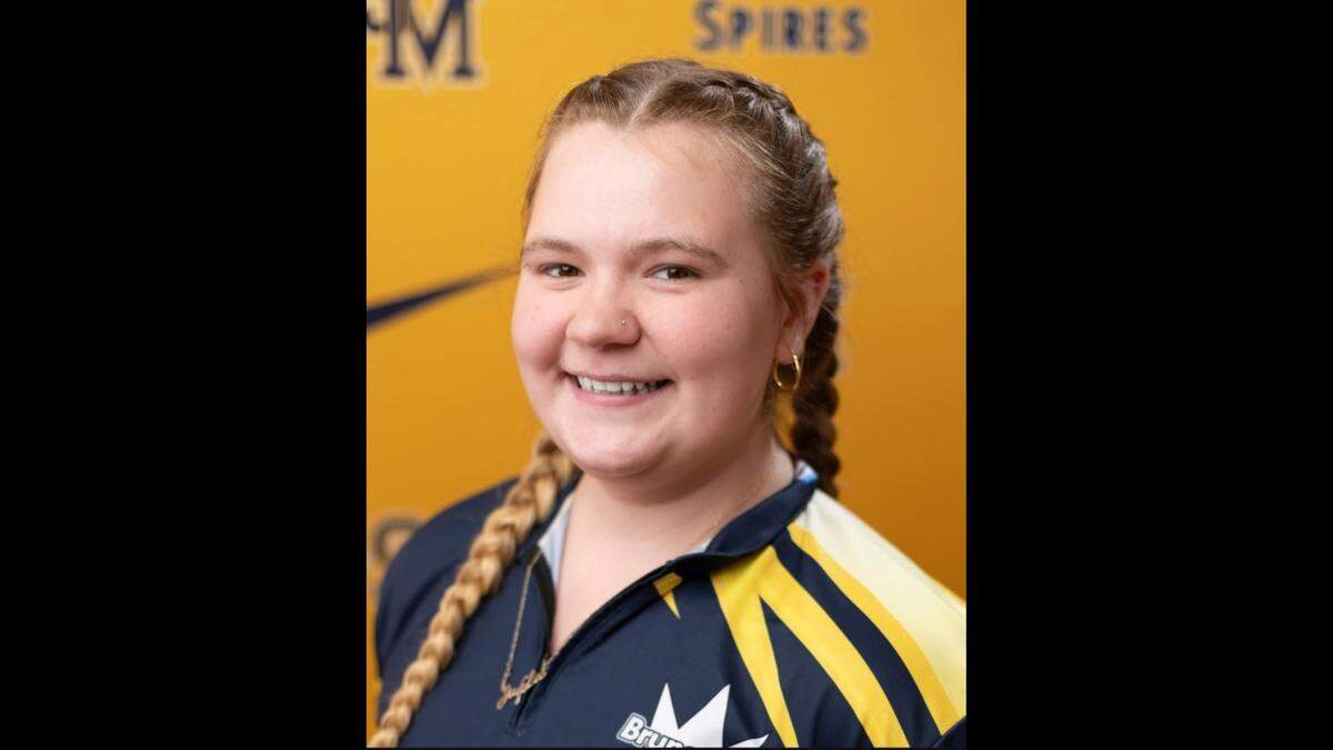 Jay Lee Gross, 19, is seen in a submitted photo. Gross is using a breathing machine and battling brain swelling after she was shot in the head during a road rage incident May 4.
