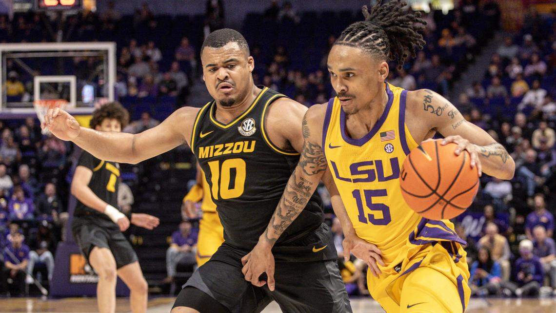 Missouri Tigers finish SEC basketball play winless, 0-18, after losing finale at LSU