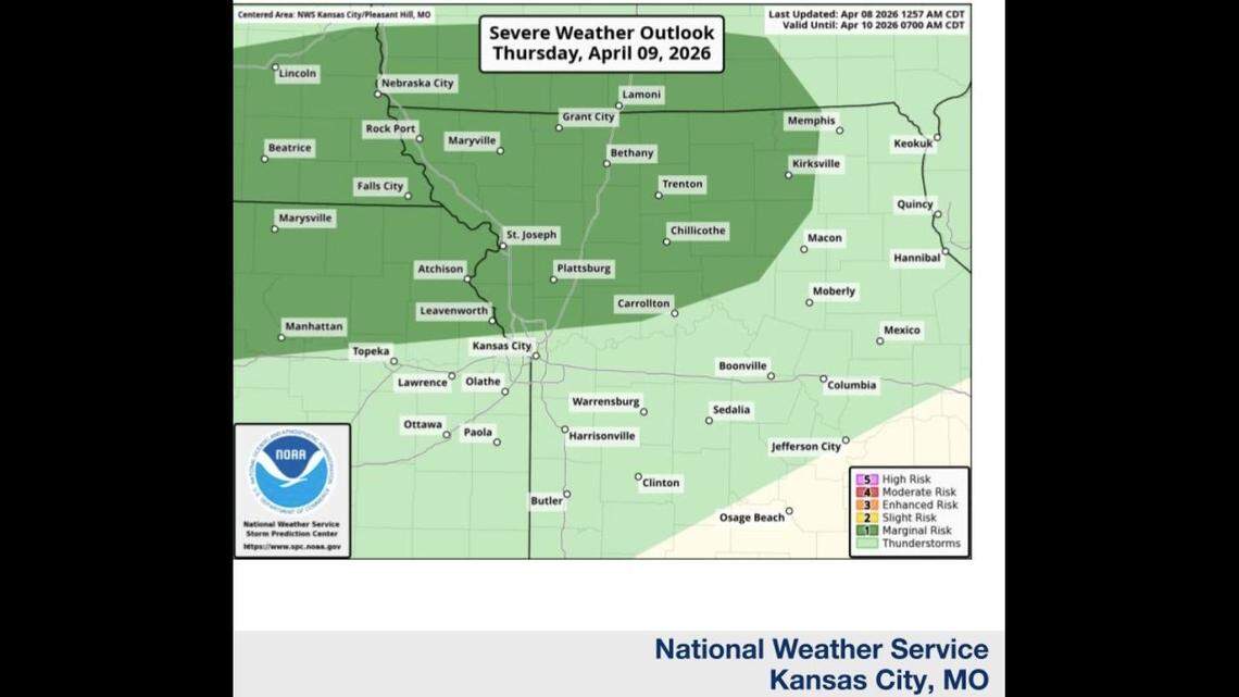 Umbrellas up, Kansas City: Multiple rounds of rain, thunderstorms ahead