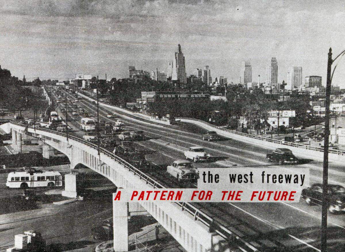 Kansas City’s 1951 expressways plan named Southwest Trafficway as the future home of the West Freeway.