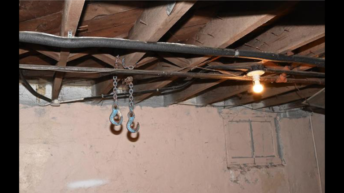 Chains were hanging from the basement of David Boyd’s Milwaukee home, police said.