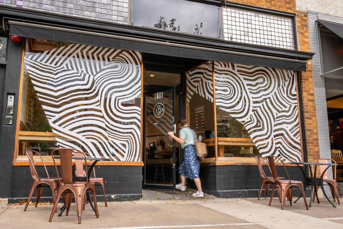 For its second location, 1900 Barker took over a coffee shop on Massachusetts Street that had closed.