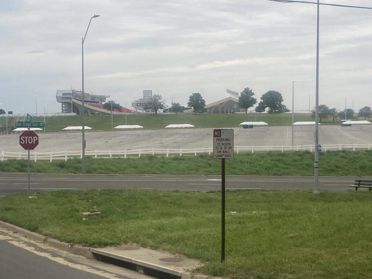 Arrowhead Stadium is within both eyesight and earshot of the Kansas City neighborhood where the residents in some 95 homes are required to have car tags allowing them access to their neighborhood during KC’s six World Cup game days.