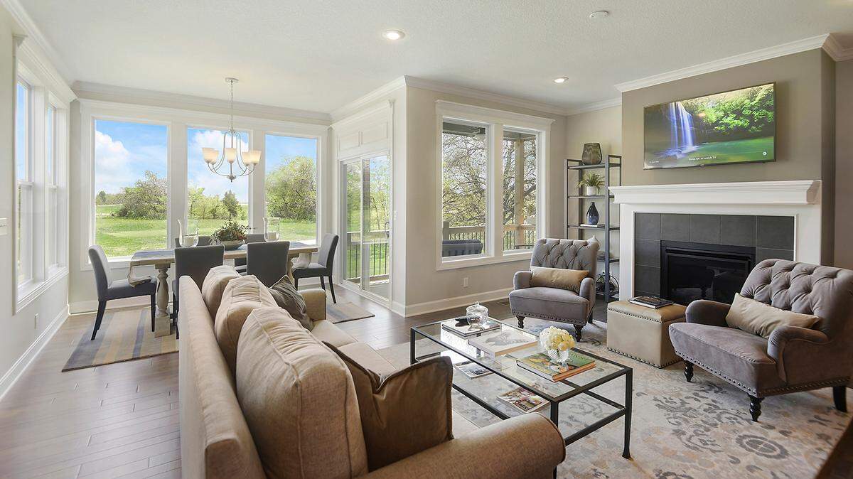 The chef-inspired kitchen, including gas stove-top and walk-in pantry, opens to the spacious living area, providing the perfect flow for effortless entertaining. Floor to ceiling windows provide beautiful views of Canyon Farms Golf Course.
Submitted photo