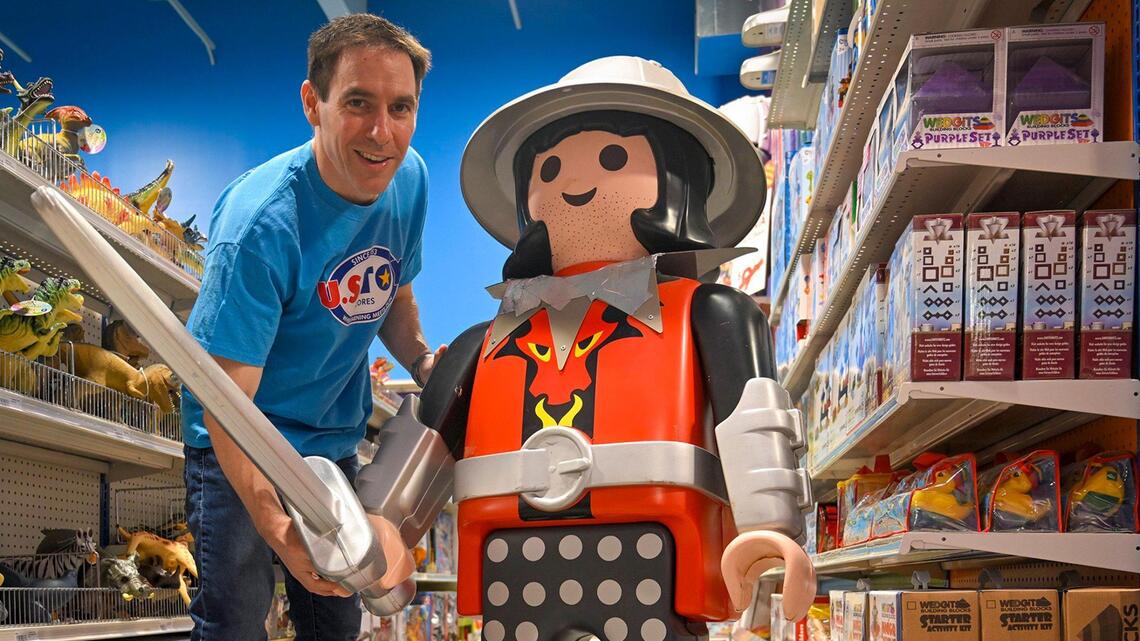 Giant Johnson County toy store closed last year. Now it’s back with party venue, shop