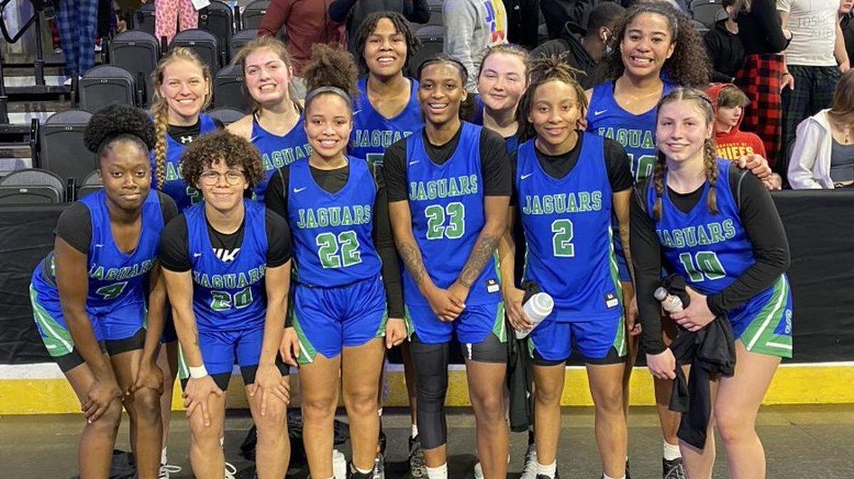 The Blue Springs South girls basketball team earned third place in Missouri’s Class 6 state high school tournament with a 63-43 rout of St. Joseph’s Academy on Friday at the Hammons Student Center in Springfield.