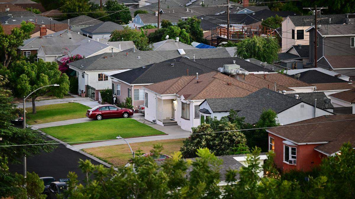 A LA neighborhood.