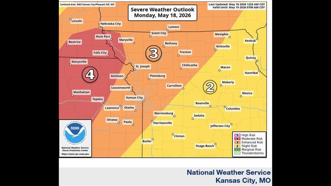Severe weather threatens KC area. What to know about tornadoes, hail, winds