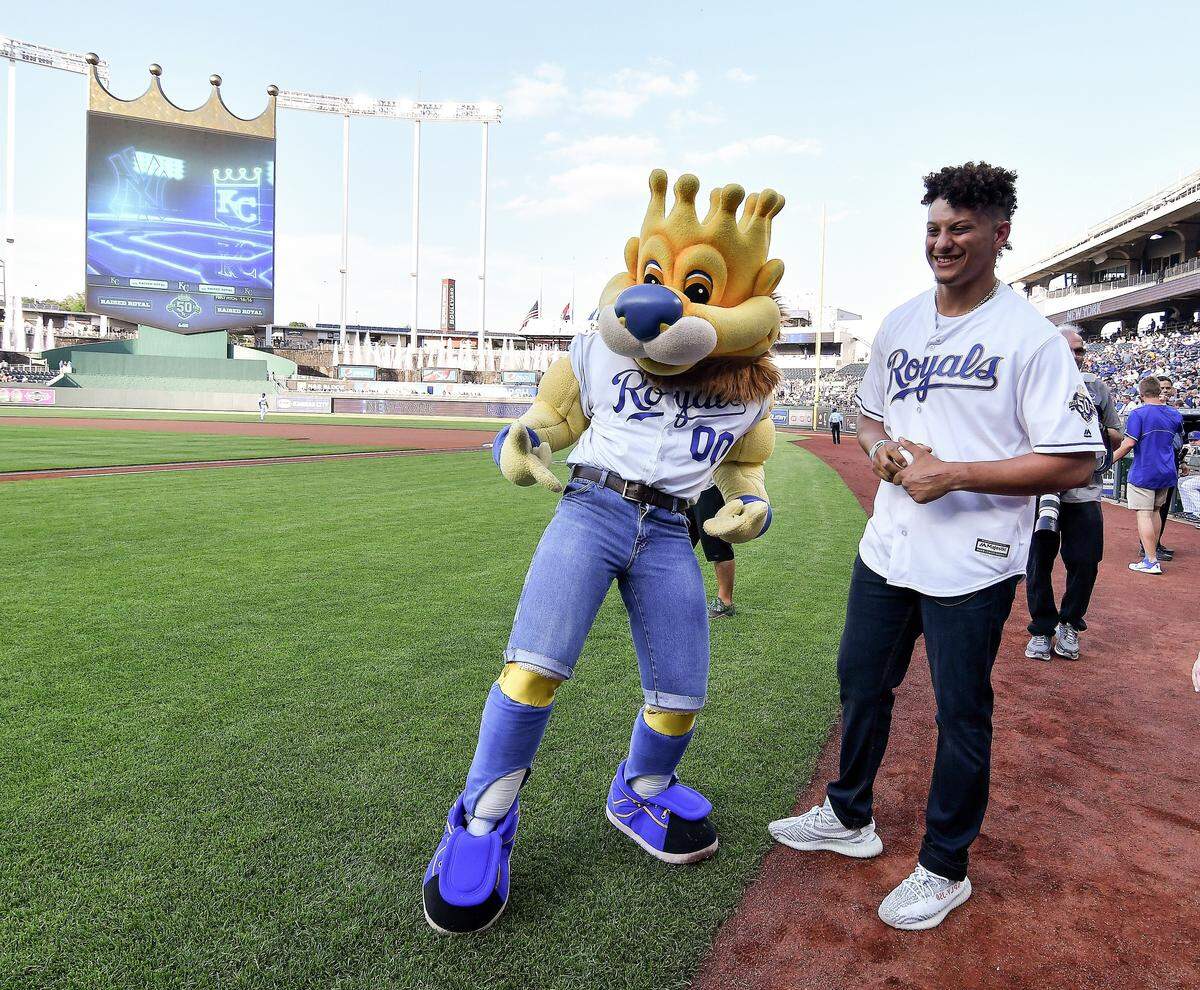 When it comes to sports in KC, Mahomes has become THE man about town, especially now that former Royals stars like Eric Hosmer and Mike Moustakas have moved on.