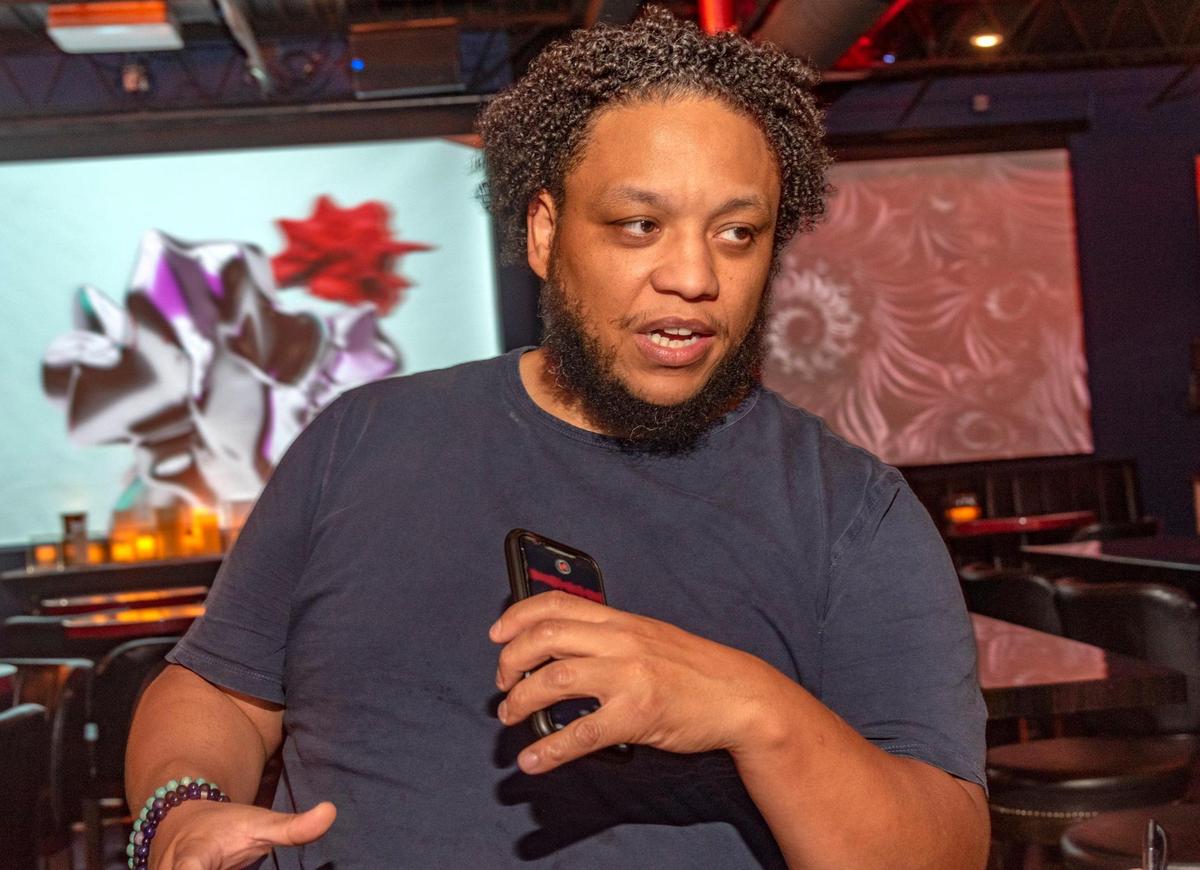 Quintin Randle, otherwise known as DJ Q, not only supplies the music but is also consumer marketing manager for Up Down Nightlife events.