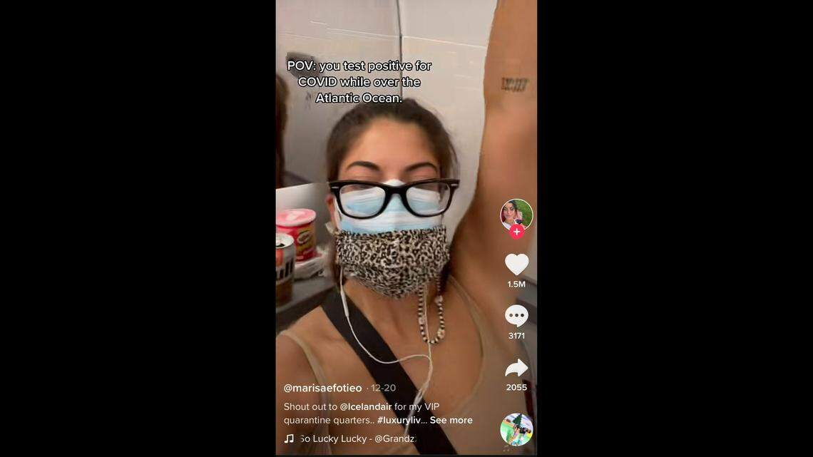 Marisa Fotieo is documenting her COVID journey on TikTok, and has racked up millions of views while sharing her story.