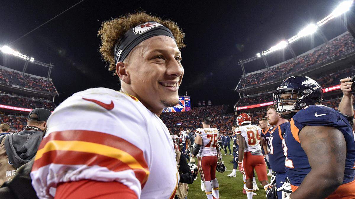 Chiefs quarterback Patrick Mahomes and his teammates are closing in on the most wonderful time of the year: the NFL playoffs.