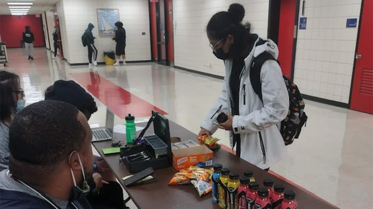 The aim is to grow the B&MS Club from selling $1 items on tables outside the cafeteria into a full-blown store.
