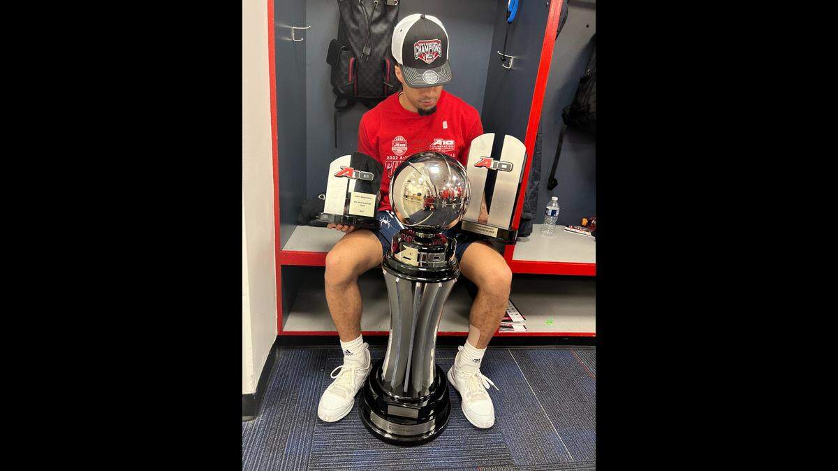 The haul of Atlantic 10 Conference tournament hardware for Jacob Gilyard and the Richmond Spiders was nothing short of impressive.
