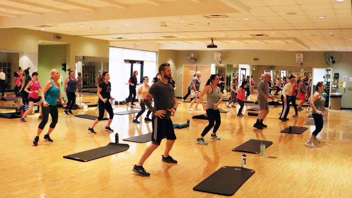 Body Blast fitness classes like this one are just one type of offering available at Lovell Community Center.