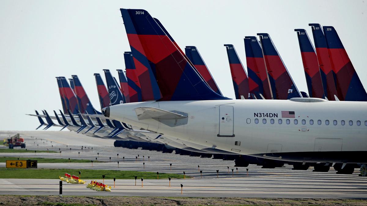 A Delta Air Lines flight bound to Kansas City returned mid-flight to Atlanta’s airport after a “cabin pressurization” issue Wednesday evening, the airline said in a statement.