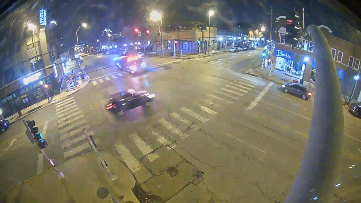 Surveillance video from city cameras show multiple angles of the Dec. 15 deadly crash involving a Kansas City firetruck in Westport that killed three people.