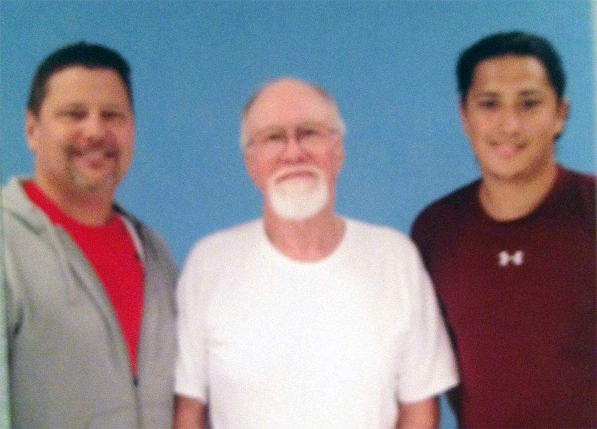 Cliff and Ken Middleton with Cliff Jr., Ken’s firstborn grandson