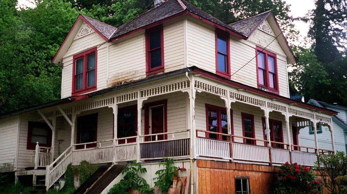 The house from the 1985 movie “The Goonies” is in Astoria, Ore. (AP Photo/Stepanie Firth, File)