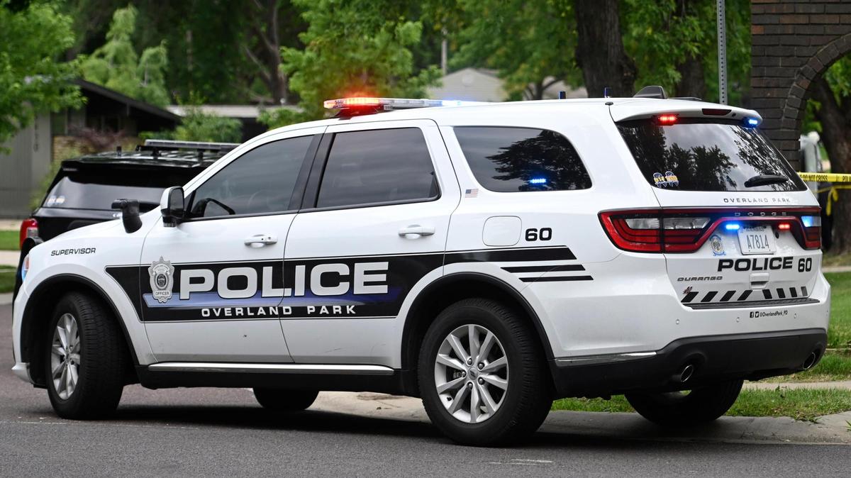 Overland Park Police Department vehicle. 