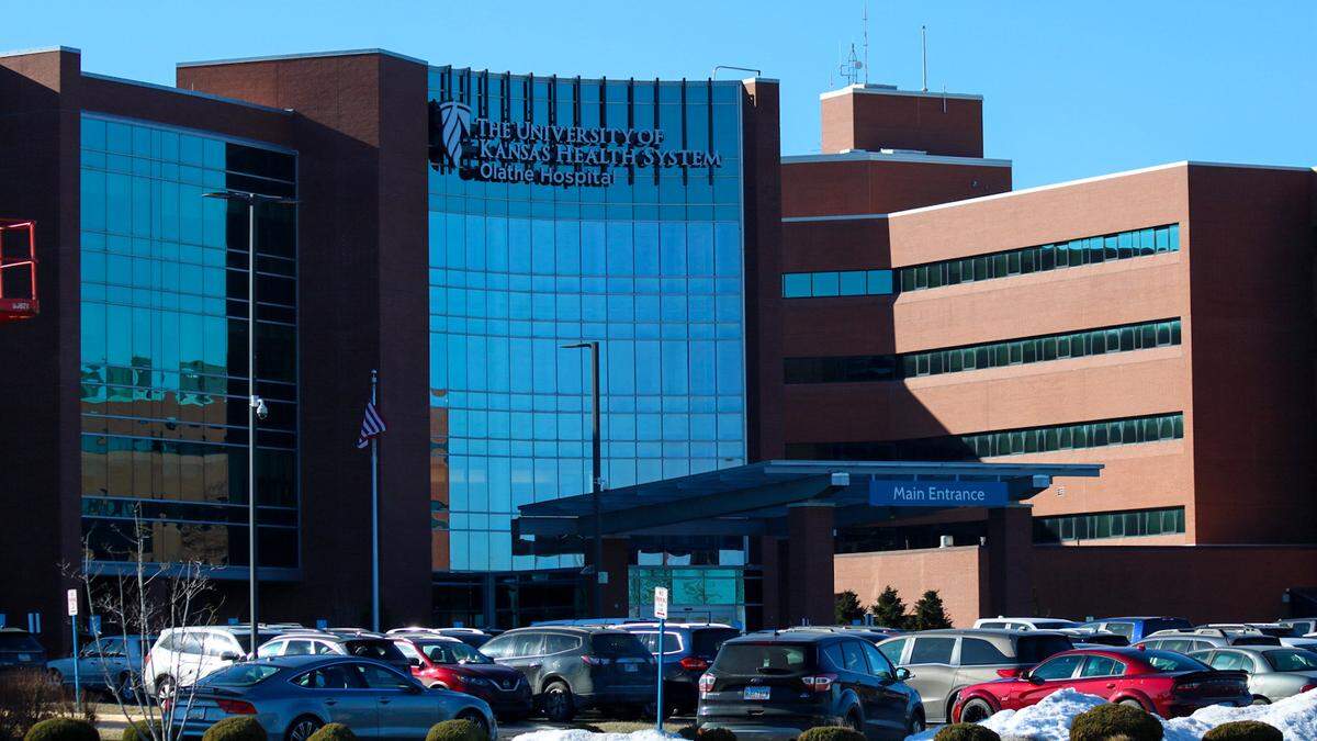 The University of Kansas Health System Olathe Campus, 20333 West 151st Street, is pictured on Feb. 6, 2026. Some patients have reported higher costs in for doctor’s visits in the last year, after KU Health acquired Olathe Health in 2023.