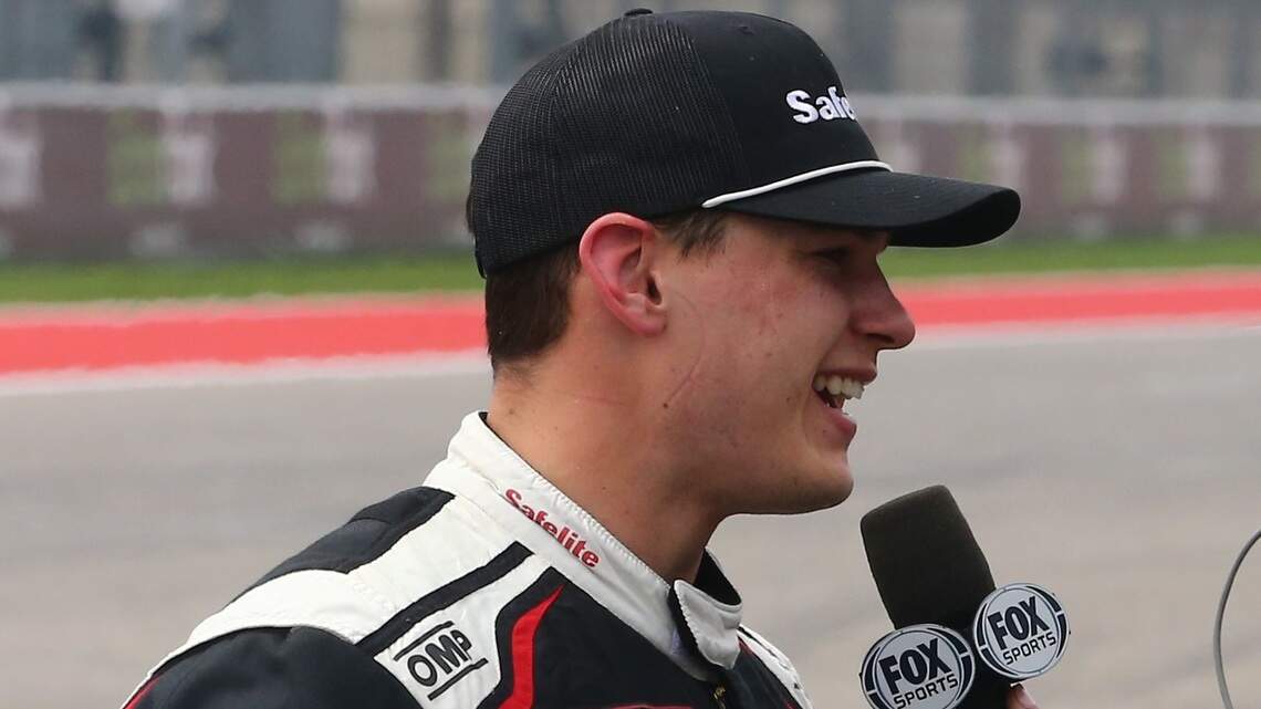 Corey Heim finishes season sweep in NASCAR trucks playoff race at Kansas Speedway