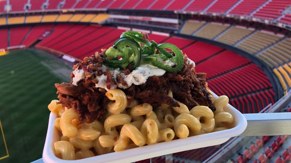 The Hot Streak Mac & Cheese will be a special during Sunday’s game at Arrowhead.