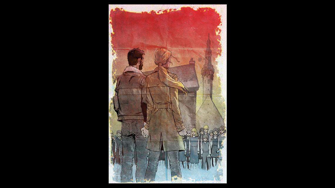 Mathew Klickstein creates a dystopian world in the comic book “You Are Obsolete.” A new graphic novel compiles the first five issues of the series.