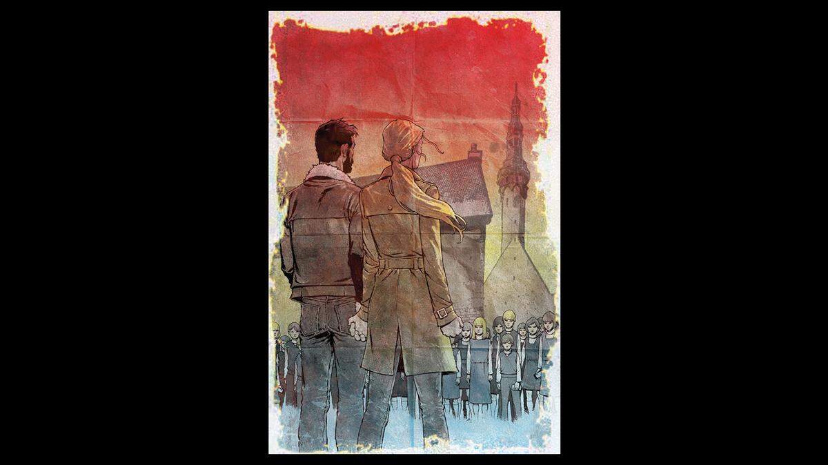 Mathew Klickstein creates a dystopian world in the comic book “You Are Obsolete.” A new graphic novel compiles the first five issues of the series.