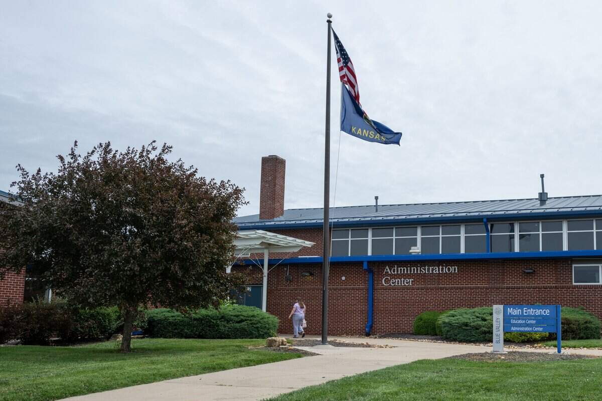 Blue Valley Schools Administrative Offices  on Wednesday, June 24, 2026, in Overland Park.