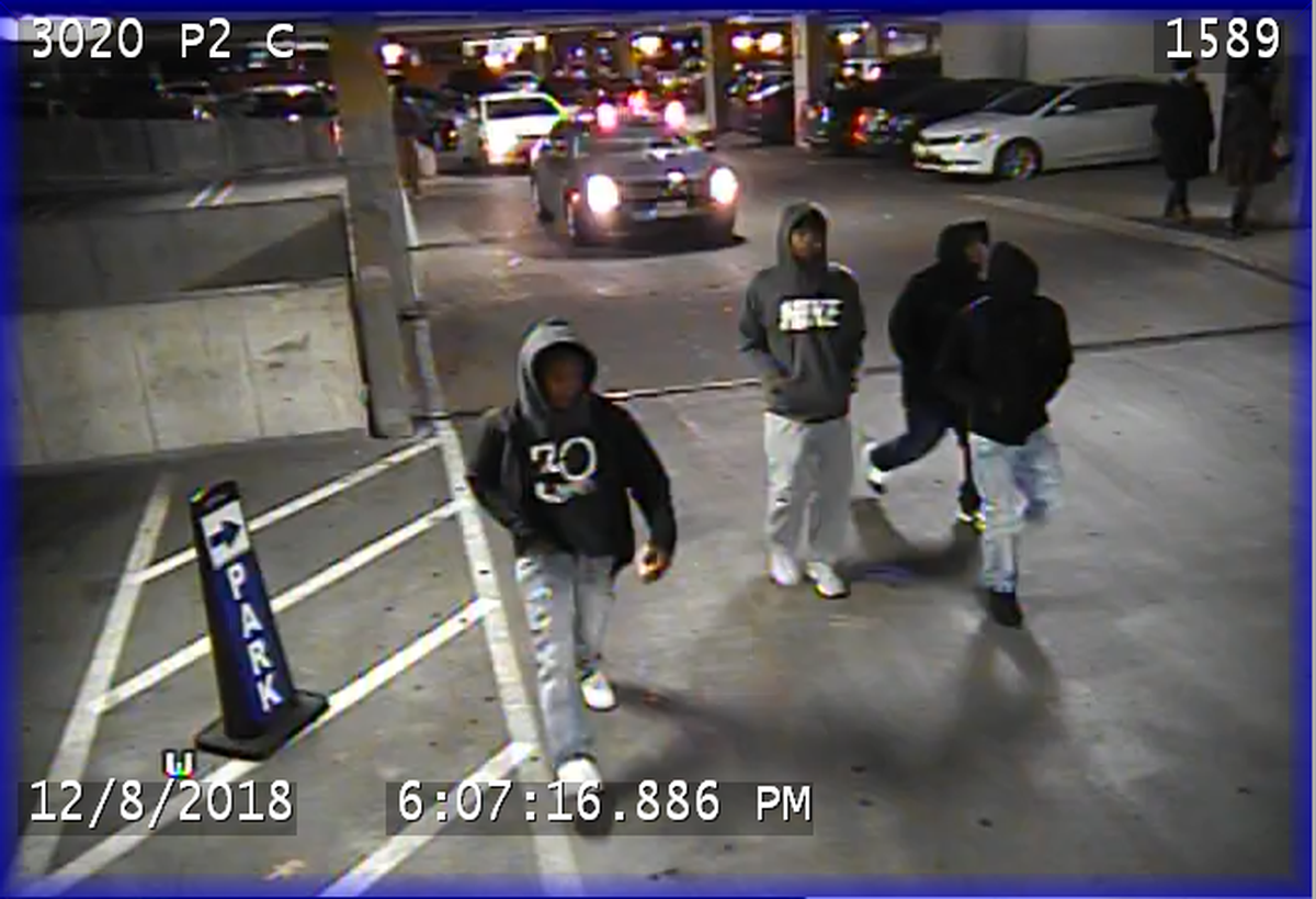 Kansas City police want help identifying a group of males seen in a surveillance photo who may have information about a shooting on the Country Club Plaza Dec. 8 in which a teenaged girl was shot inside a vehicle.