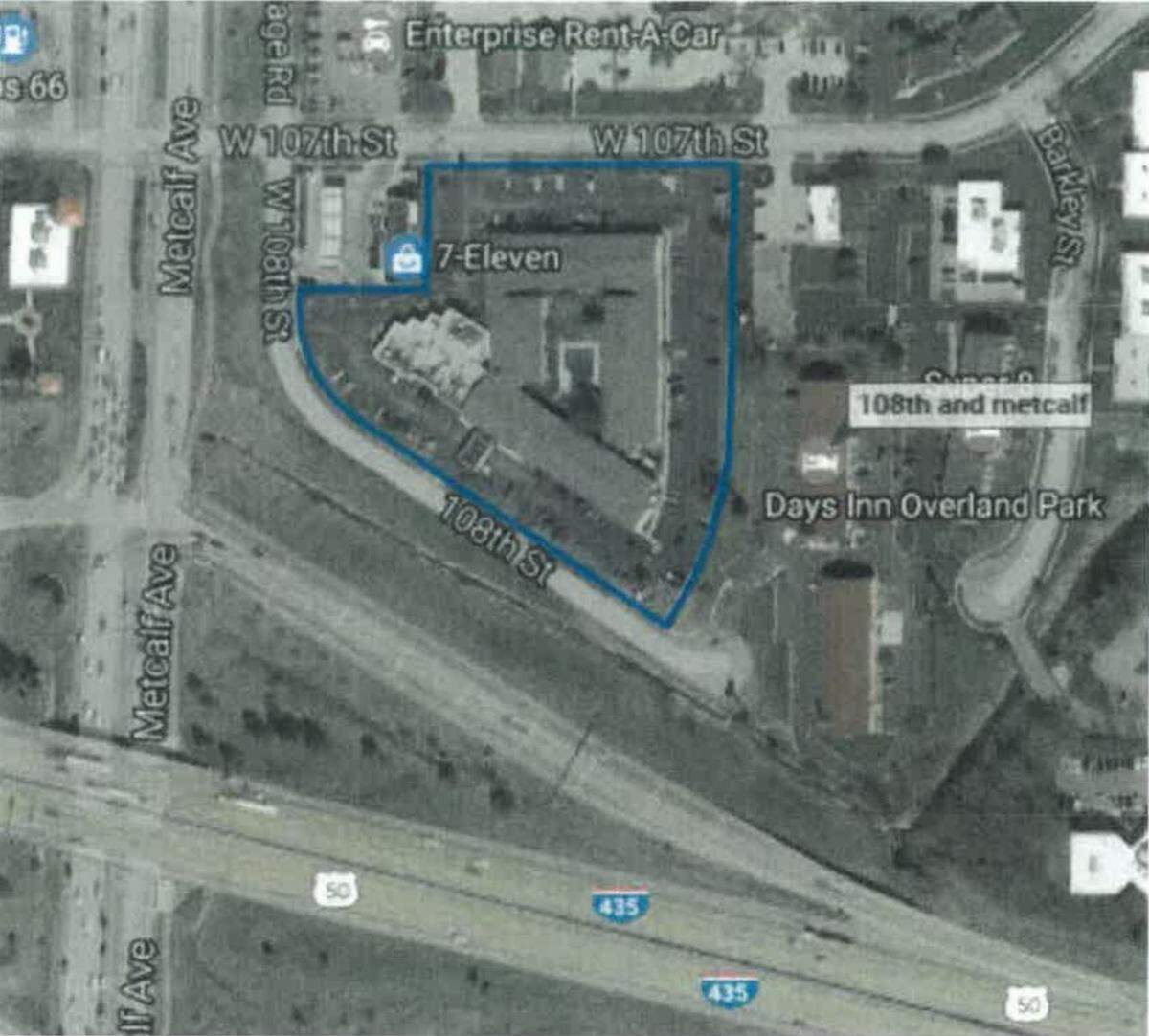 The Metcalf 108 project includes an already-constructed Staybridge Suites and an upcoming seven story apartment building with retail and office space.