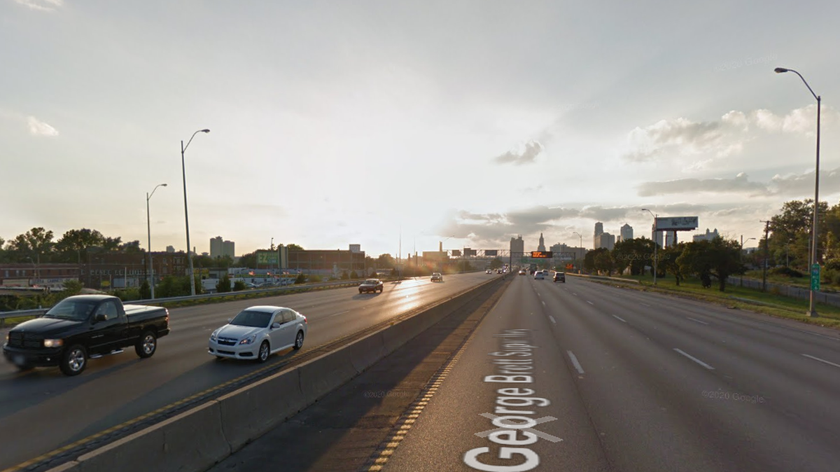 A pedestrian has died and the driver who struck the pedestrian is being investigated for driving under the influence following a crash on Interstate 70 near Brooklyn Avenue early Wednesday in Kansas City.