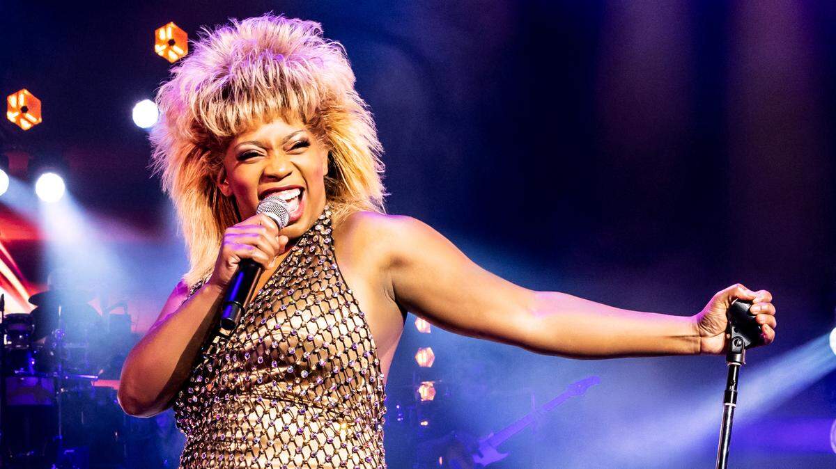 Ari Groover plays the title role in the North American tour of “Tina: The Tina Turner Musical,” which will run Dec. 5-10 at the Music Hall.