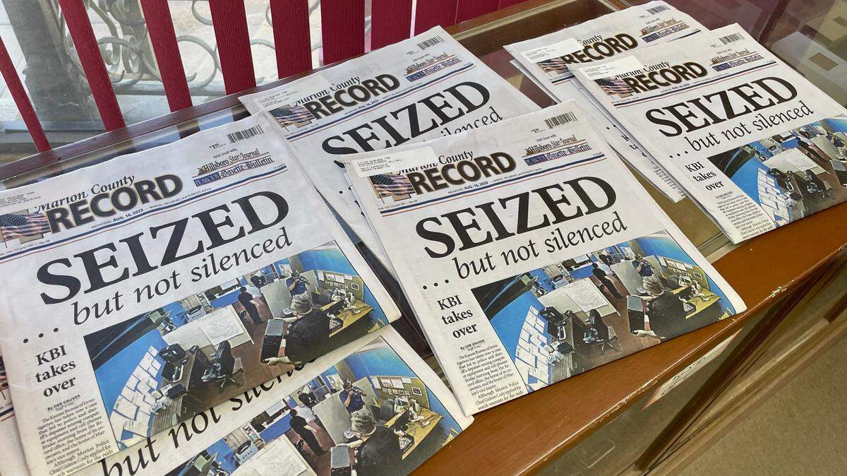 ‘Caught in the crossfire’: Third lawsuit filed after police raid on Kansas newspaper