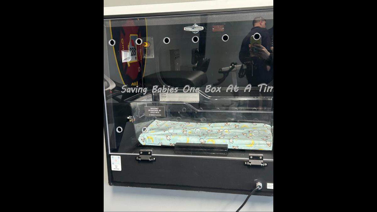 Safe Haven Baby Boxes, which have temperature-controlled bassinets, are often installed at fire stations or healthcare facilities. The boxes have automatic alert functions that contact emergency responders when a child is left inside so they can be retrieved quickly.