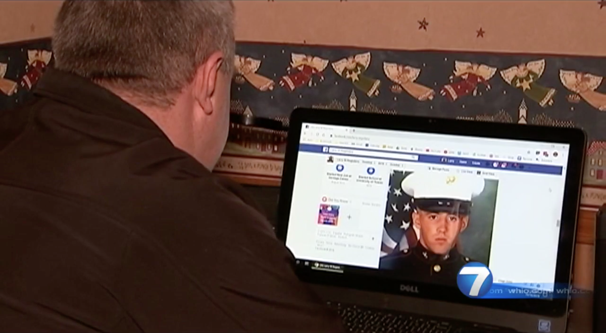 Larry Regedanz told police a CVS worker in Ohio wouldn’t hand over a print of his boot camp photo, citing copyright infringement.