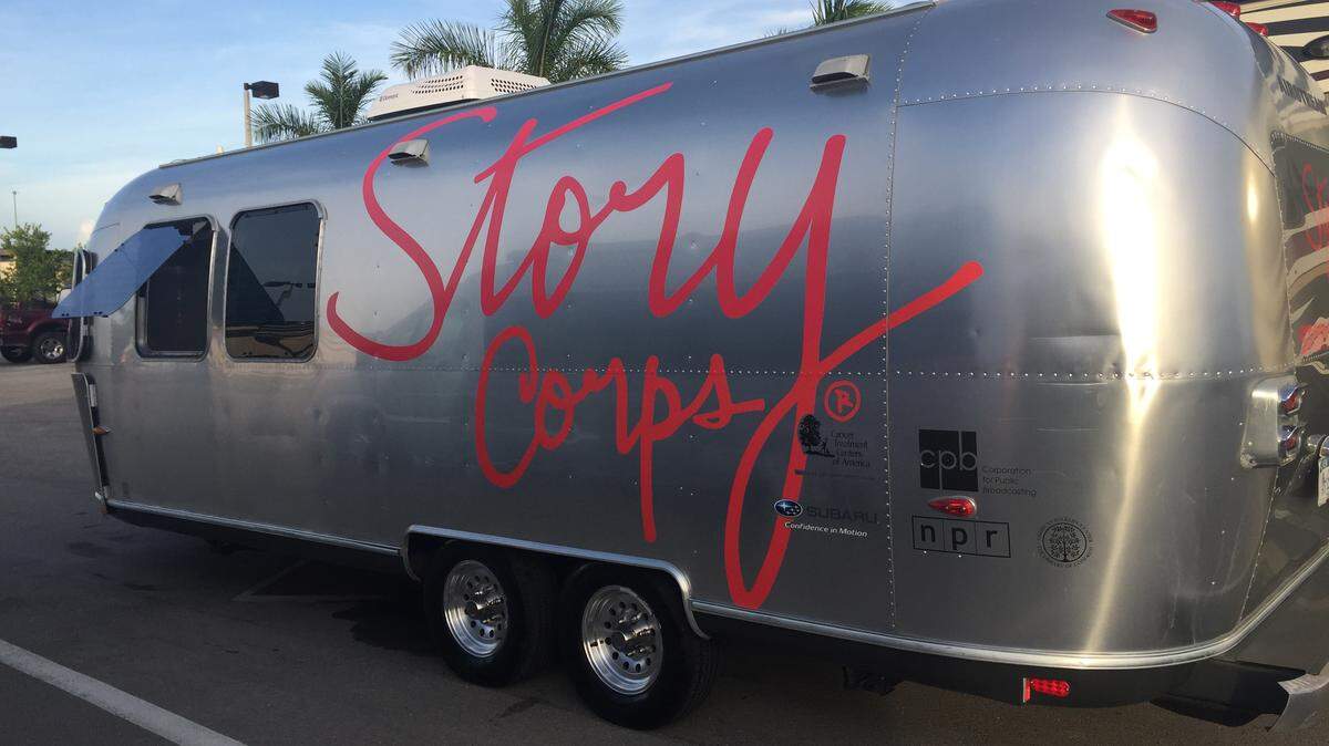 From Aug. 2 to Sept. 2, the StoryCorps MobileBooth will be at the Nelson-Atkins Museum of Art in Kansas City.