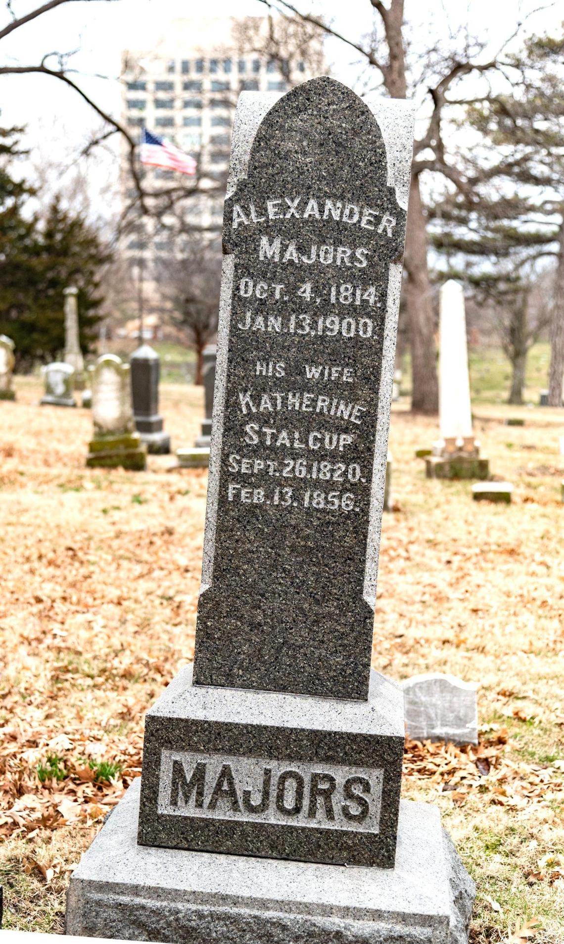 Union Cemetery is the burial spot of some of Kansas City’s most esteemed early citizens, including Alexander Majors, founder of the Pony Express.