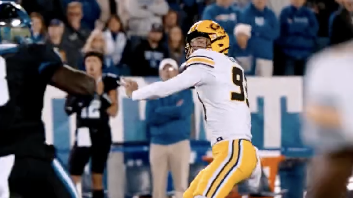 Missouri football’s game-changing pass in win over Kentucky came from ... the punter