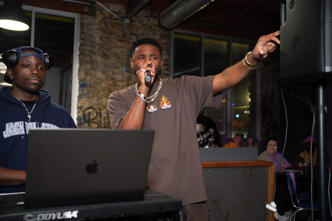 Local hip-hop artist Jamel Thompson (The Royal Chief) recently collaborated with Vine Street Brewing Co. to create a custom beer named Opal Reign.