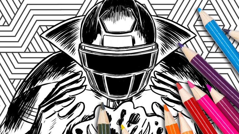 Tayvoodoo? Cast a spell for a Chiefs Super Bowl win with our latest coloring page